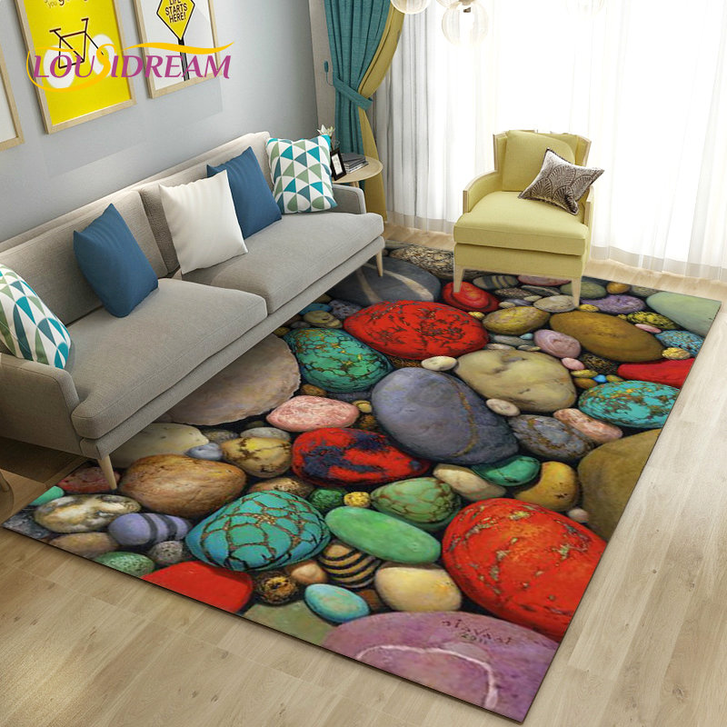 Tapis de zone de pierre pavée  - Kids Outdoor Mat Waterproof avis et prix