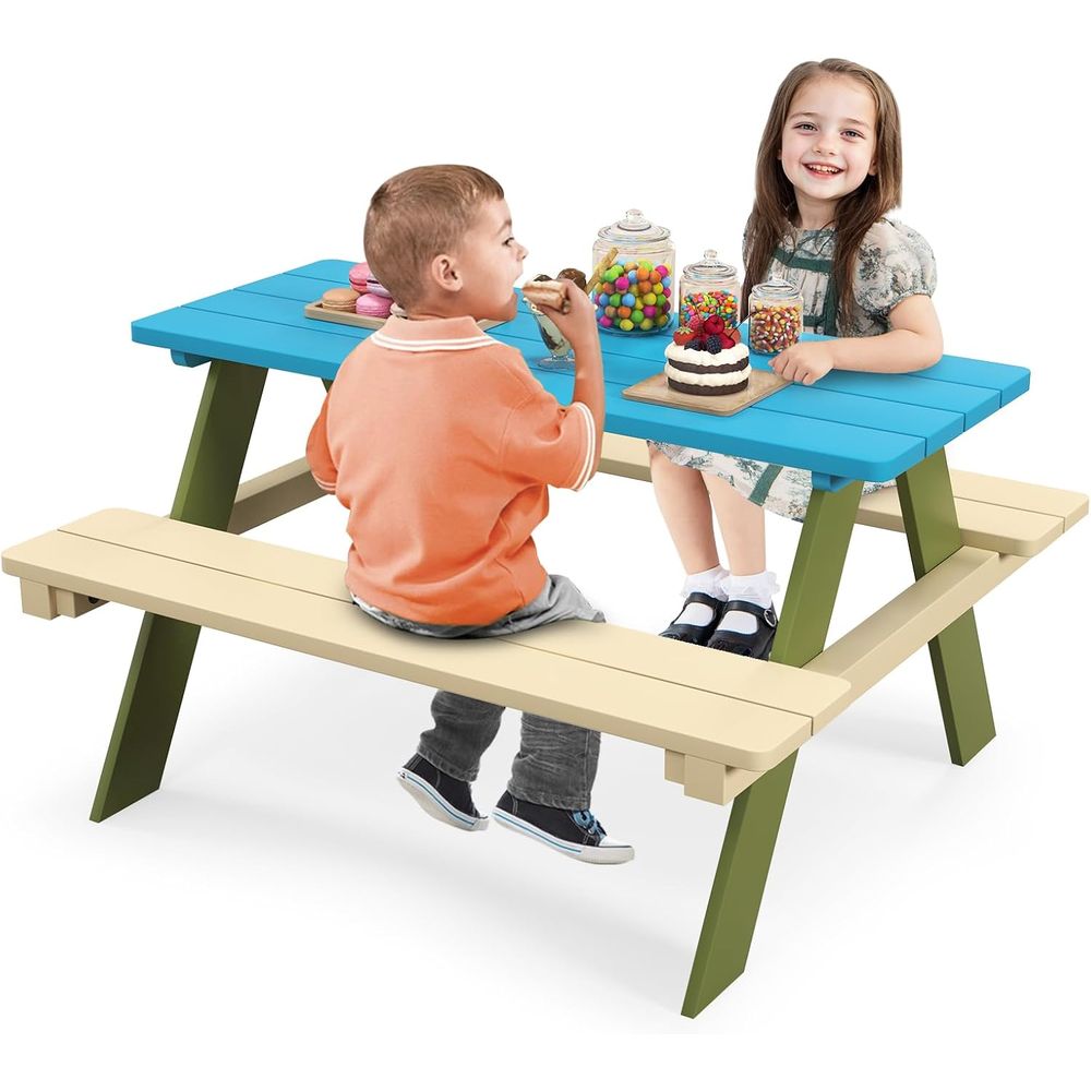 Table de pique-nique pour enfa - Kids Outdoor Bench Table avis et prix