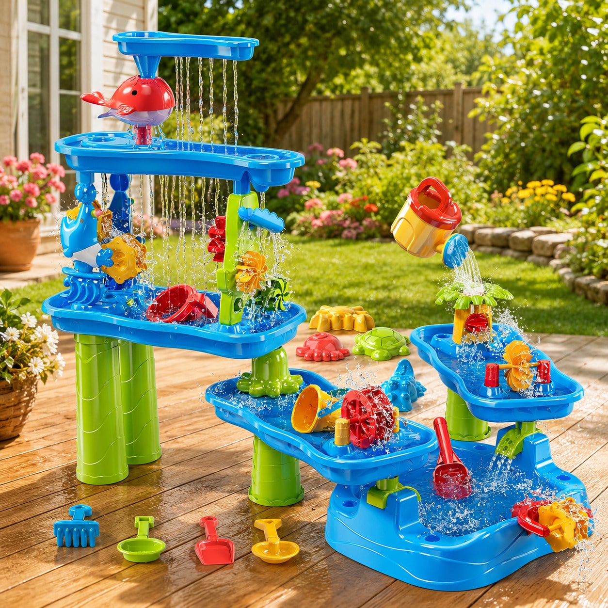 Table à eau à 5 niveaux pour e - Kids Outdoor Sensory Table avis et prix