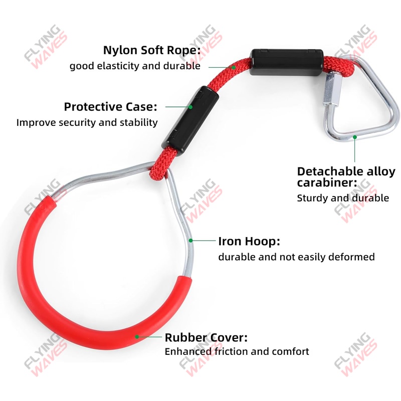 Anneau de gymnastique suspendu - Kids Outdoor Monkey Bars avis et prix