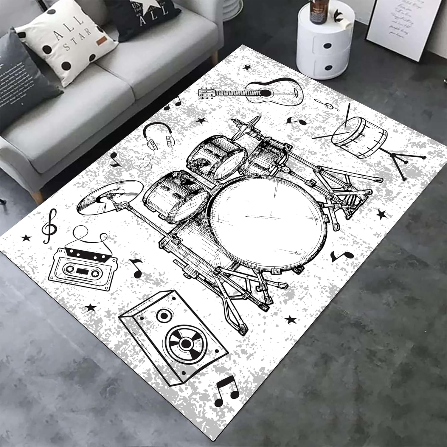 Tapis de musique pour batterie - Kids Outdoor Instruments avis et prix