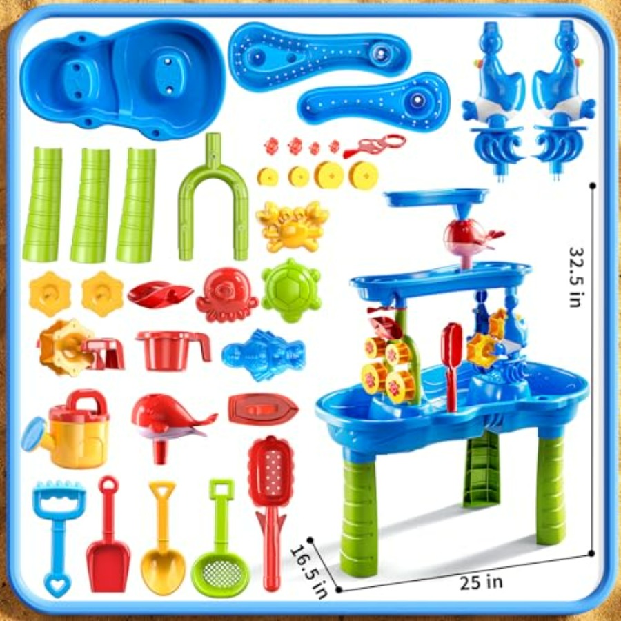 Table de jeu sensoriel d'extér - Kids Outdoor Sensory Table avis et prix