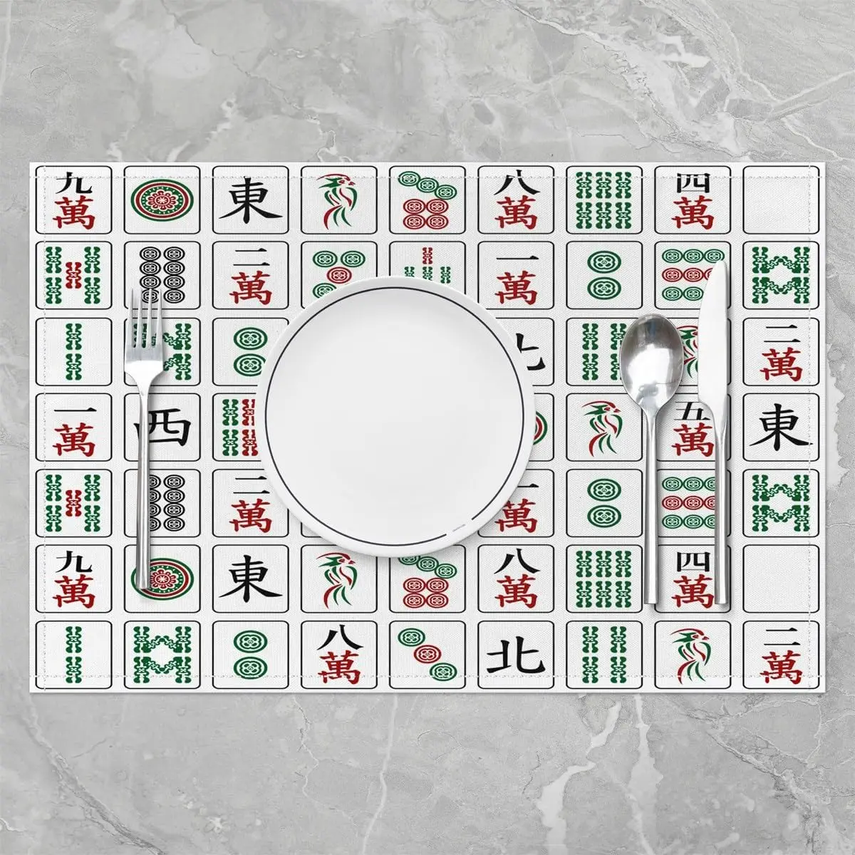Napperons de jeu chinois, lot  - Kids Outdoor Dining Set avis et prix