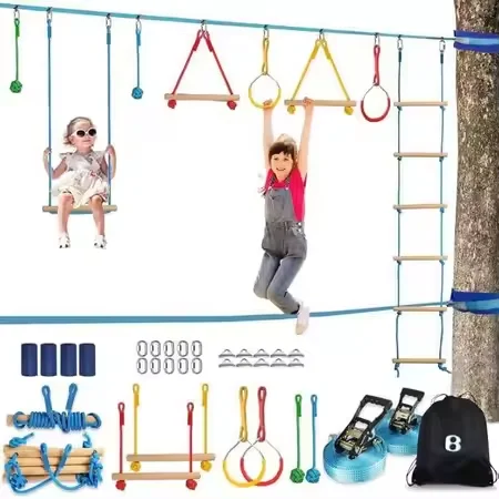 Kit de parcours d'obstacles Wa - Kids Outdoor Monkey Bars avis et prix