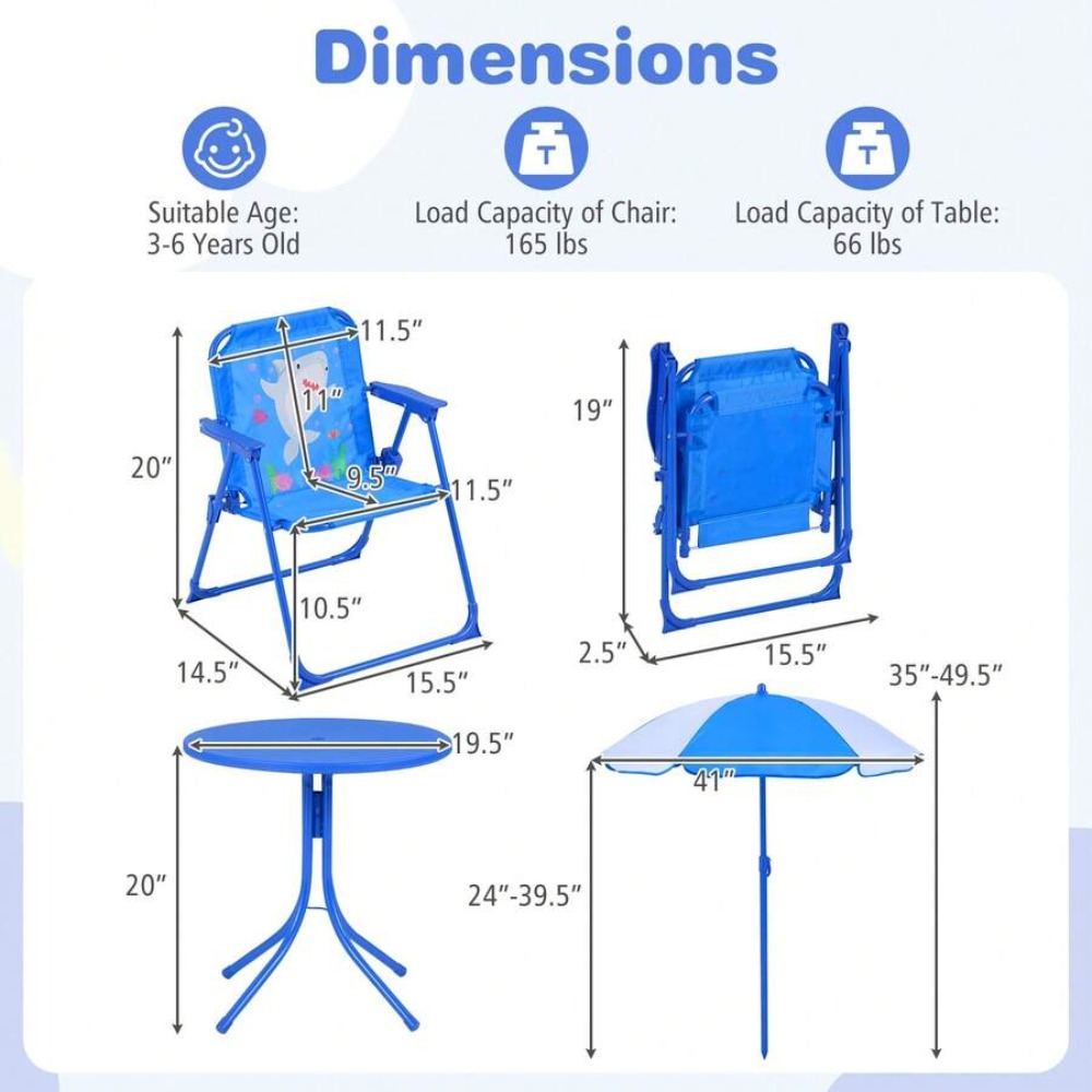 Table de pique-nique pour enfa - Kids Outdoor Folding Table avis et prix