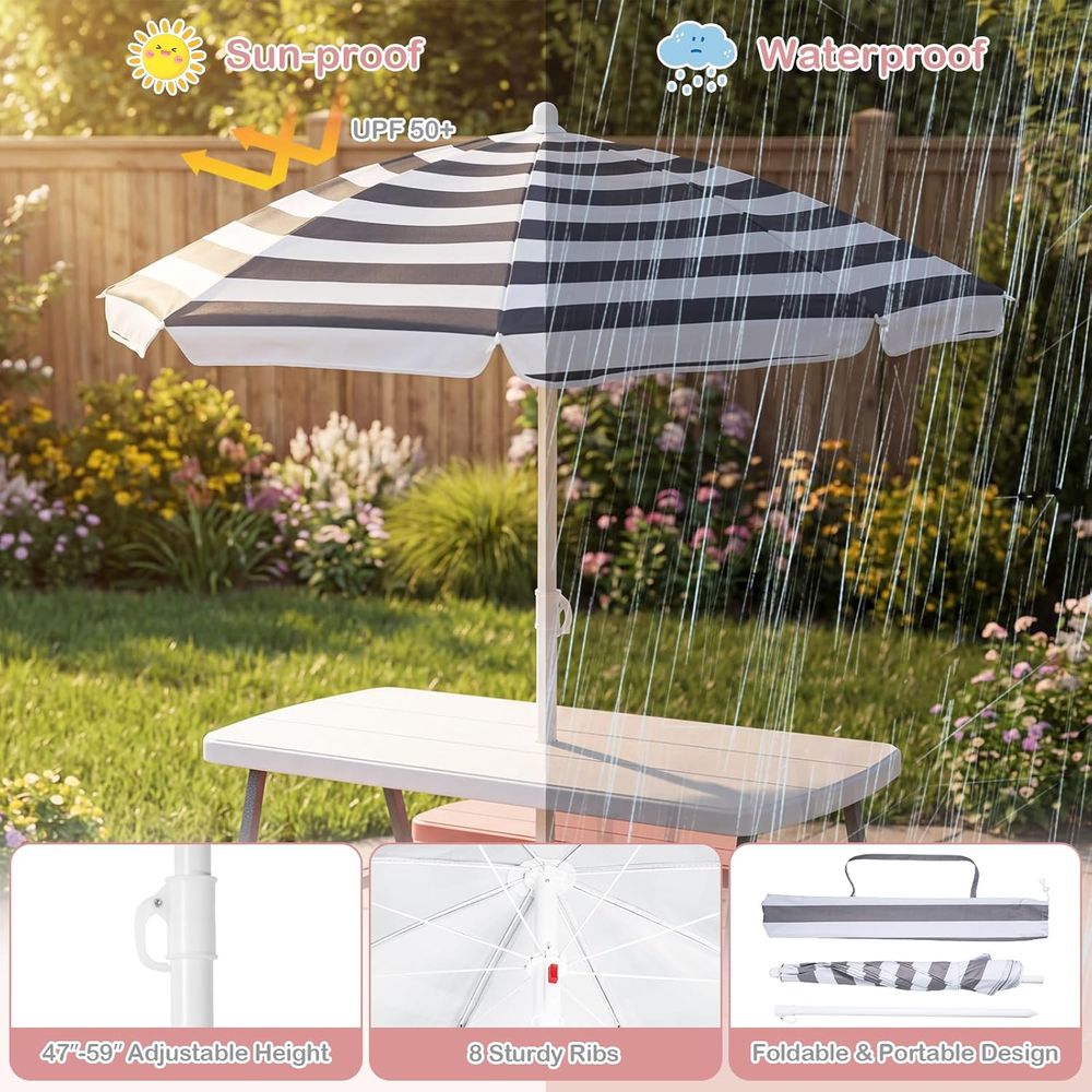 Table de pique-nique pour enfa - Kids Outdoor Bench Table avis et prix