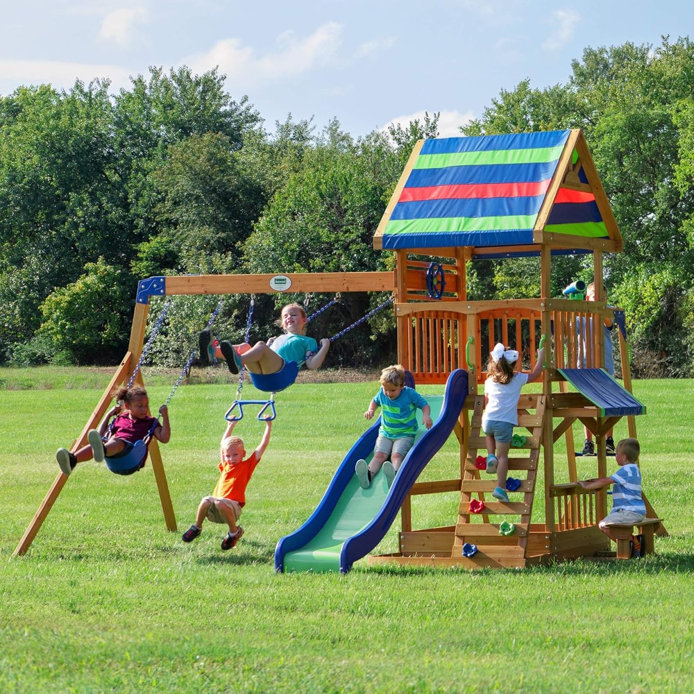 Ensemble de balançoires de jar - Kids Outdoor Monkey Bars avis et prix